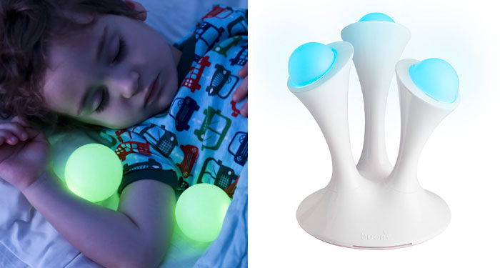 Color Changing Nightlight With Portable Glowing Balls