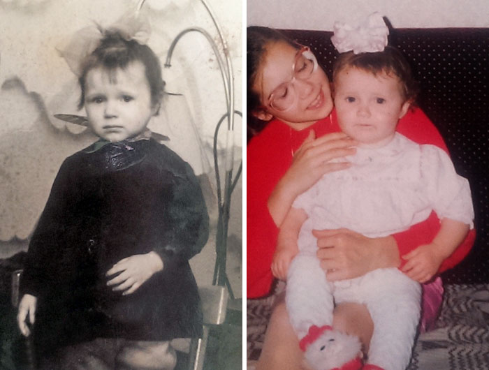 Mother And Daughter. When I Found This Old Picture Of My Mom I Thought That Was Me!