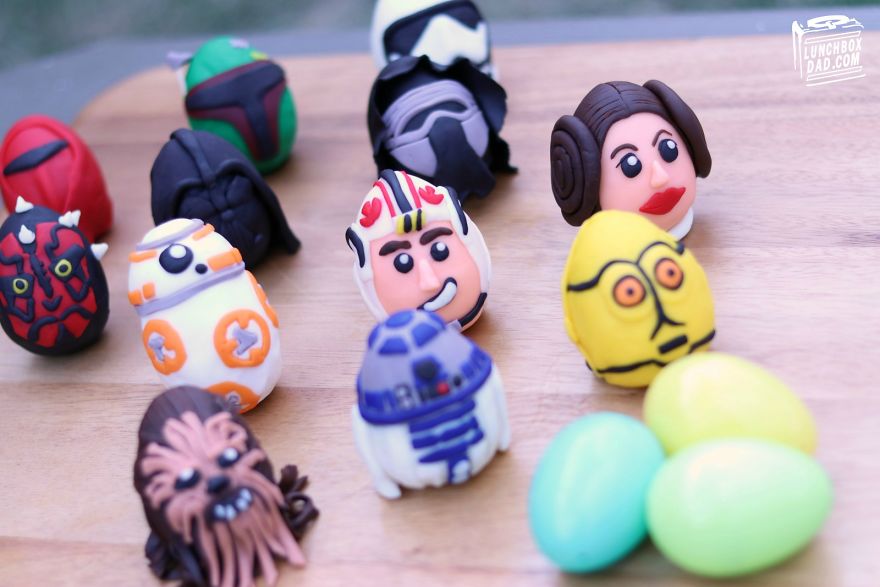 Edible Star Wars Easter Eggs