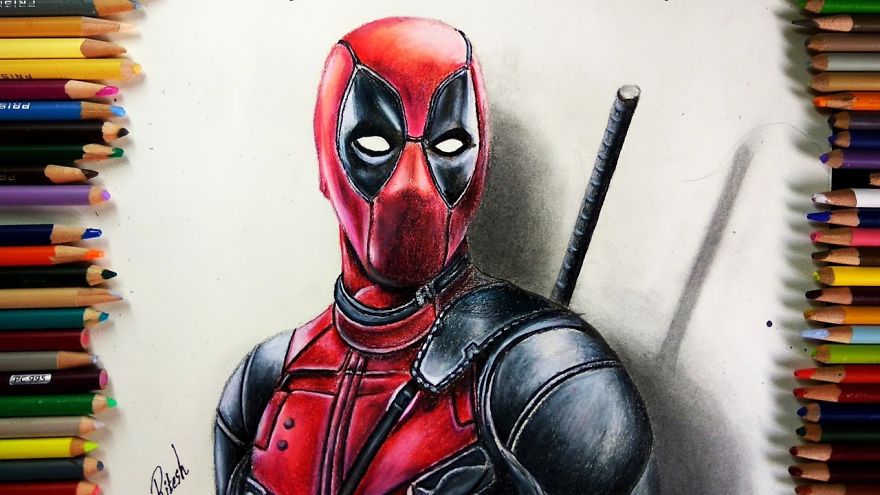 Hyperrealistic 3d Deadpool Made By Me
