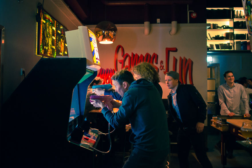 Gamers' Paradise: A Magical Night In The Video Game Arcades
