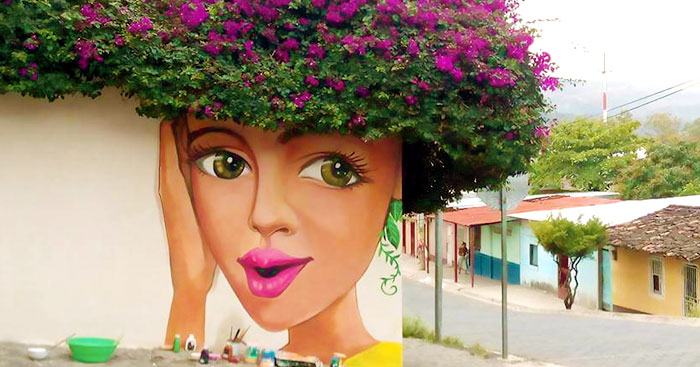 50 Amazing Street Art Installations That Cleverly Interact With Nature