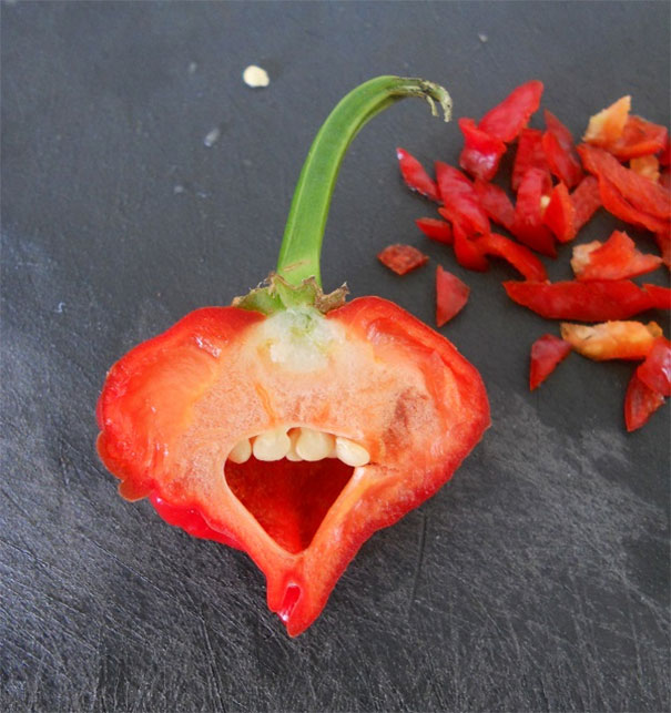 My Chilipepper Looks Like It's Laughing At Me