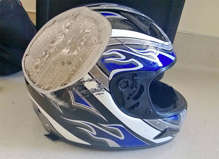 And This, Kids, Is Why You Wear A Freakin Helmet