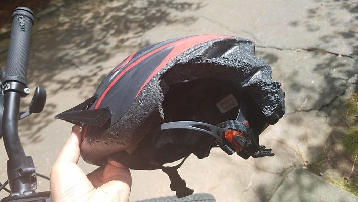 My Helmet Just Saved My Life