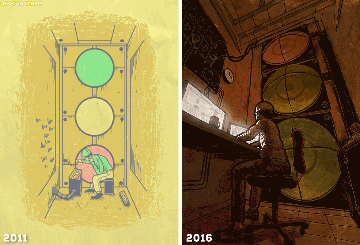 Before & After: Inside A Traffic Light @ronanlynam