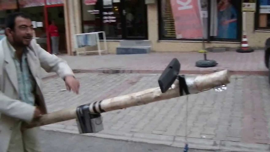 Mercedes Kadir - Crazy Guy Who Thinks His Stick Is A Mercedes Mercedes Kadir - Crazy Guy Who Thinks His Stick Is A Mercedes