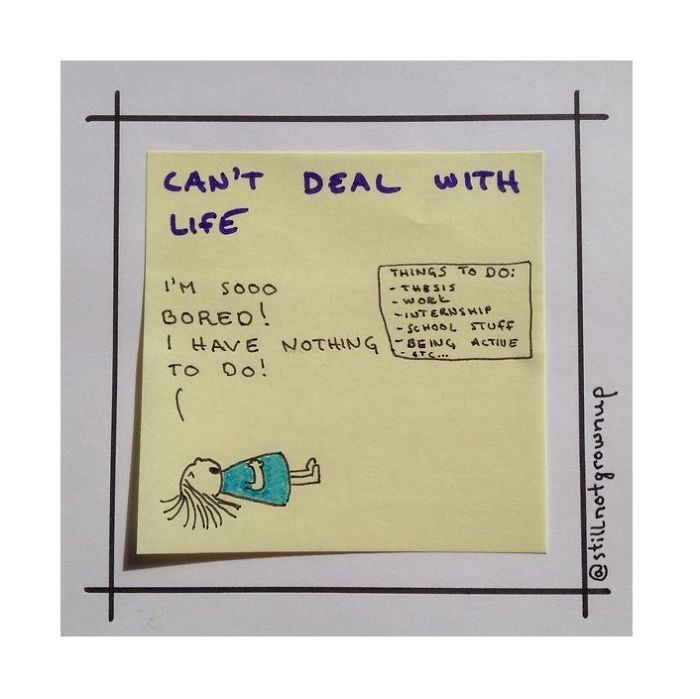Honest Doodles About Studying