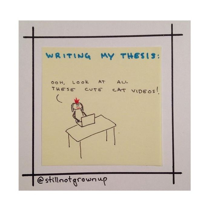 Honest Doodles About Studying
