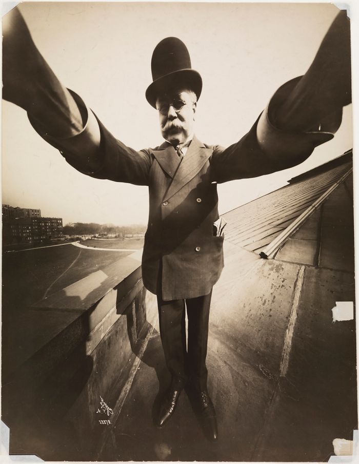 Self-Portrait By Photographer Joseph Byron, 1909