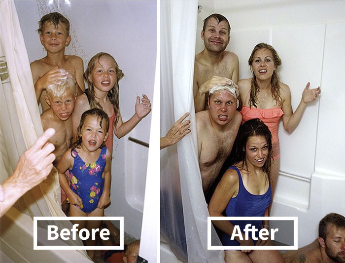 193 Siblings Who Hilariously Recreated Their Childhood Photos