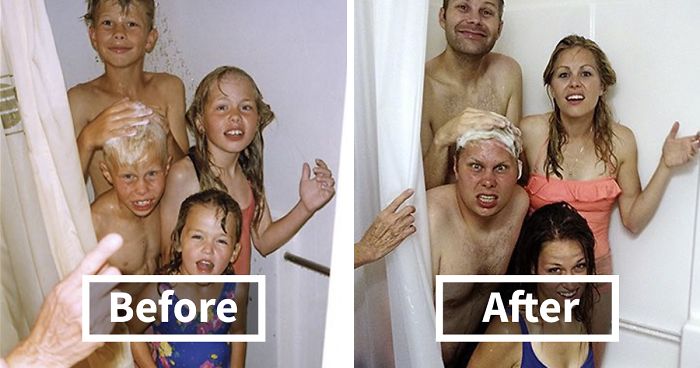 193 Siblings Who Hilariously Recreated Their Childhood Photos | Bored Panda