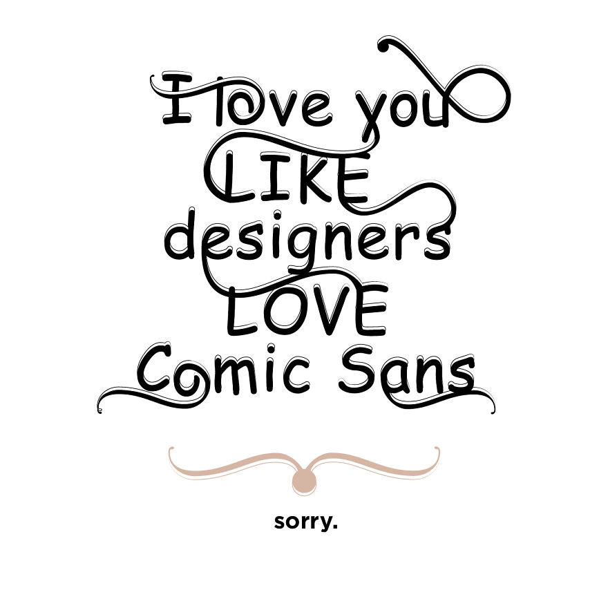 Most Common Designer Problems That I Illustrated Using Typography