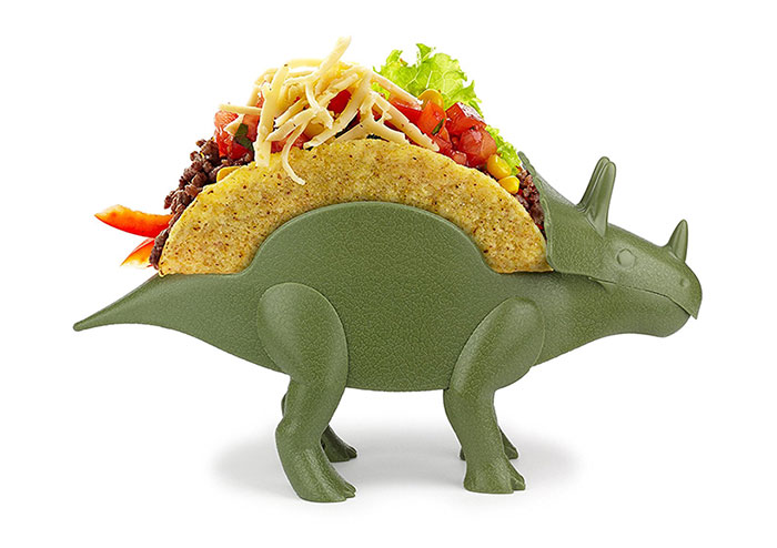 Prehistoric Triceratops Comes Back As A Taco Holder, And It’s Perfect For Every Kitchen