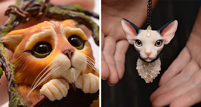 Magical Creature Jewelry Hand-Sculpted By Alina Sanina