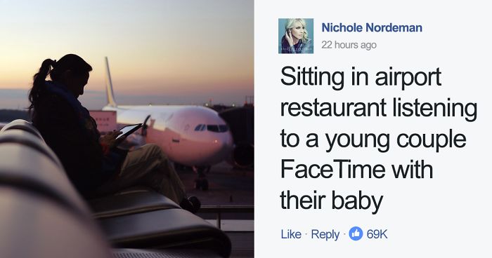 Woman Overhears The Purest Conversation Between Parents And Baby, Gets Shocked To See Who The Baby Is