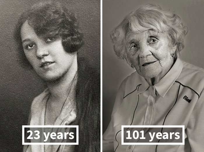 Vlasta Čížková, 23 Years Old (Finished Girl High School), 101 Years Old