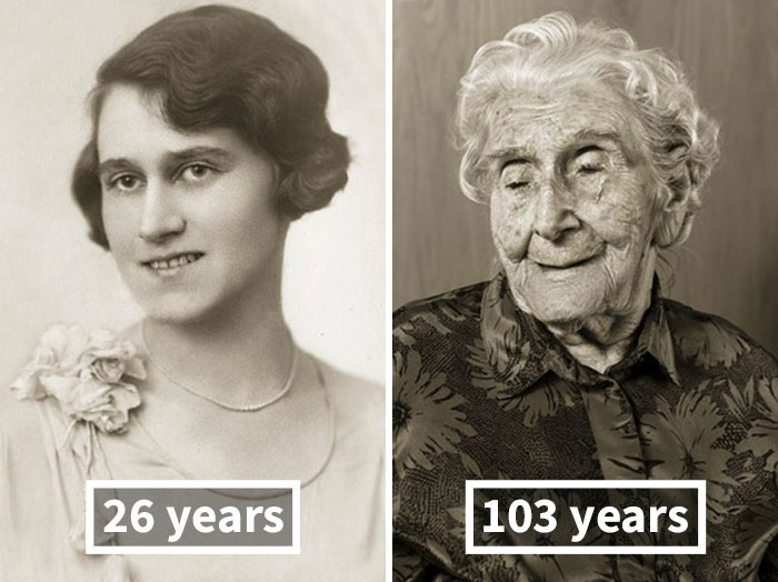 Bedřiška Köhlerová, 26 Years Old (Wedding), 103 Years Old
