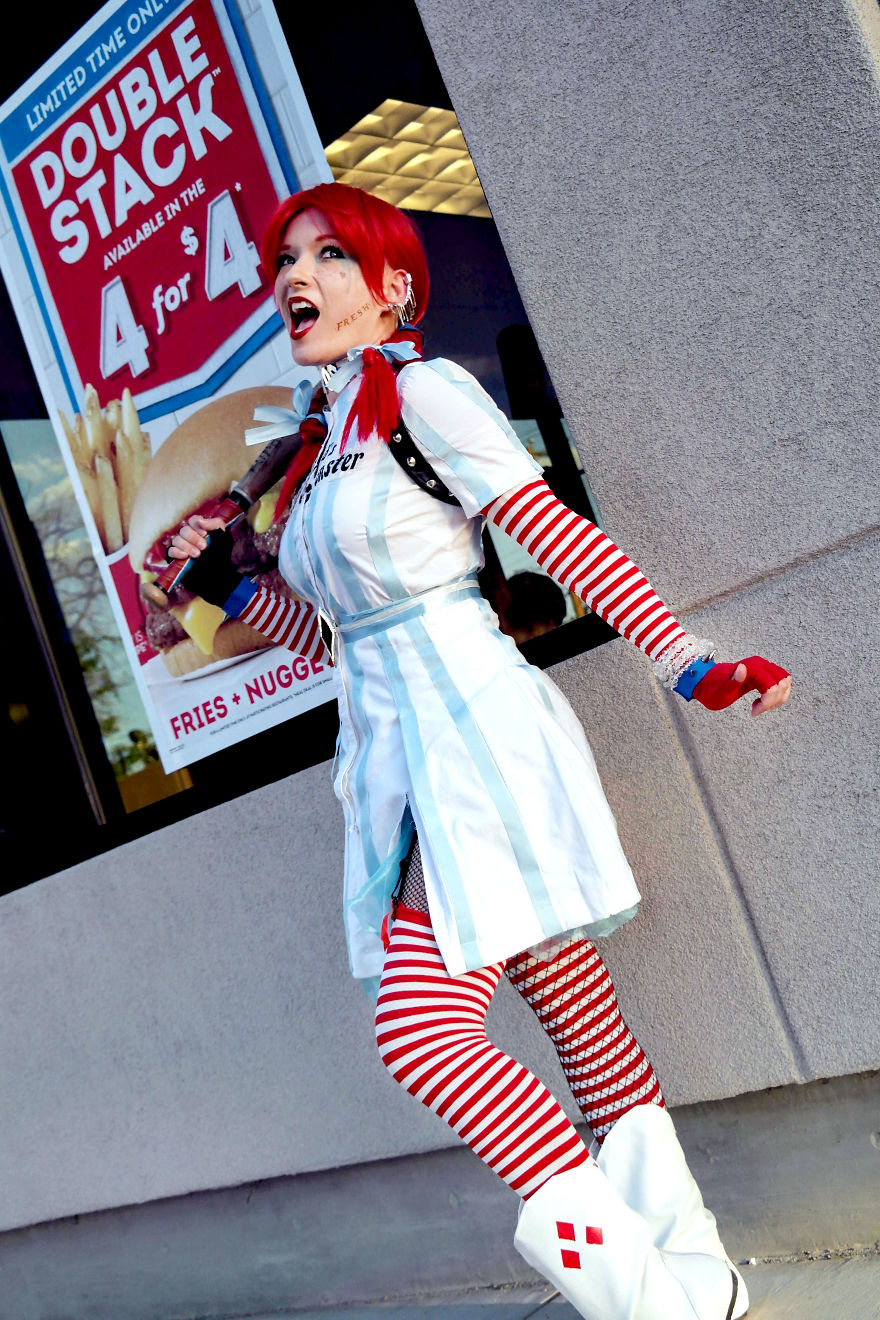 My Love Letter To Wendy's Twitter Sass: Wendy Quinn Cosplay Mashup My Love Letter To Wendy's Twitter Sass: Wendy Quinn Cosplay Mashup