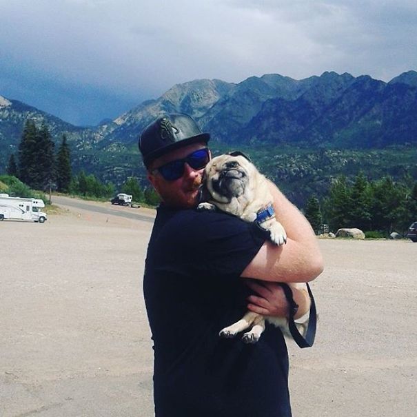 This Deaf Rescue Pug Is Traveling Across America