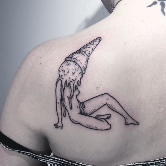 Headless Girl Tattoos