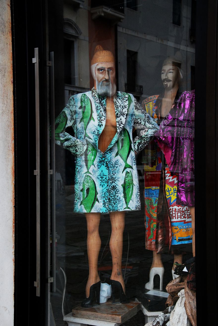I Photographed Mannequins In Berlin And Venice To Capture Their Wistful Look While Standing In Their Little Worlds Behind The Windows Every Day.
