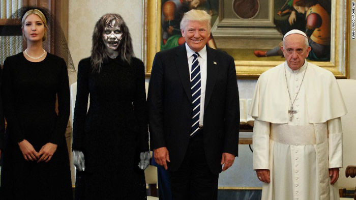 The Pope Looks Like He's Having A Hell Of A Good Time :)