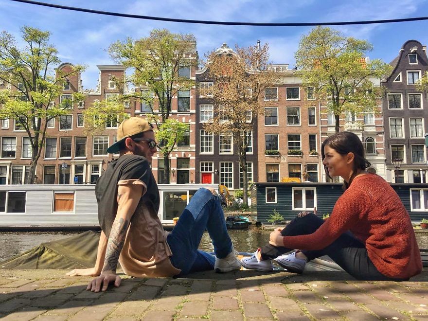 We Spent 2 Days In Amsterdam Exploring The Local Areas.