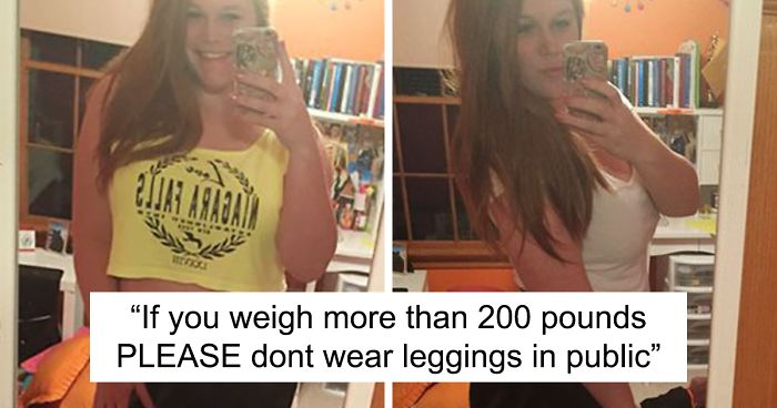 What Women Over 200 Lbs Shouldn T Wear In Public This Girl Has The Perfect Answer Bored Panda