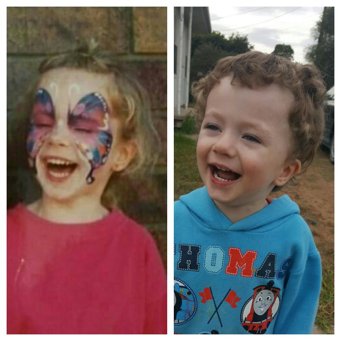Mother (age 4) And Son (age 2)