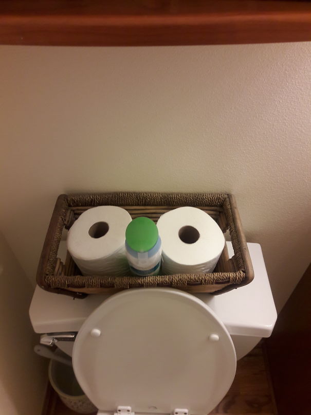 The Downstairs Toilet Is Always Excited To See Me.