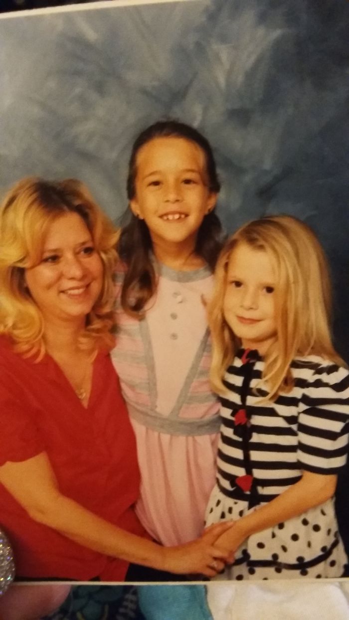 Me When I Was Like 7ish In The Stripe Dress