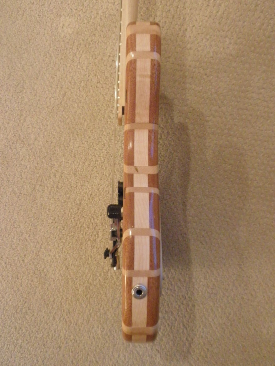 I Will Never Be Able To Own Eddie Van Halen's Iconic "5150" So I Made My Own. Unlike Other Reproductions, It's Nothing But Laminated Hardwood And No Paint!
