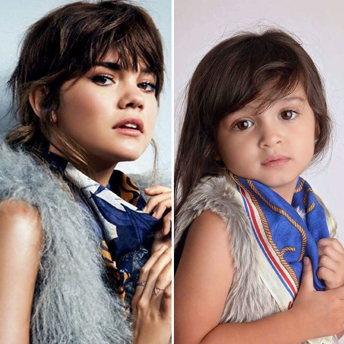Scout y Maia Mitchell