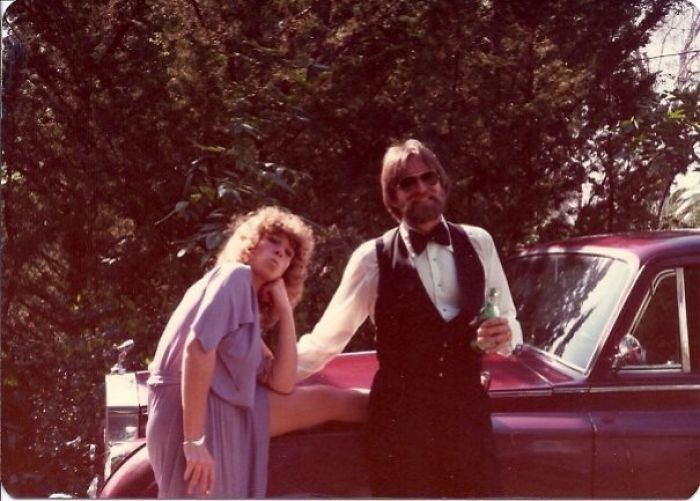 Here Are My Parents Looking Badass On Their First Date. To The Oscars In 1977. My Dad Won.