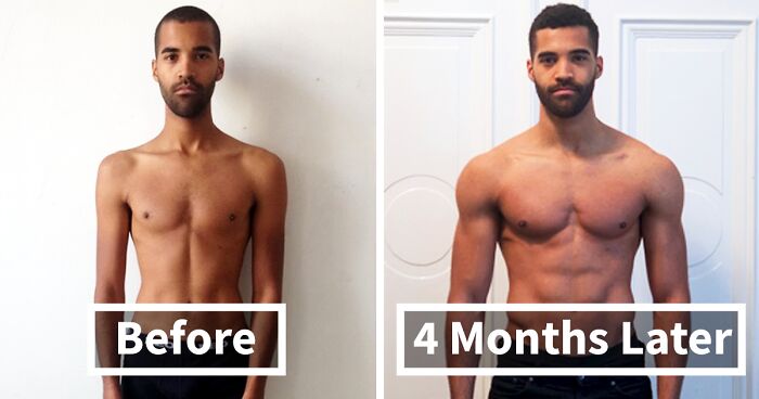 Before & After Fitness Transformations Show How Long It  Took People To Get In Shape