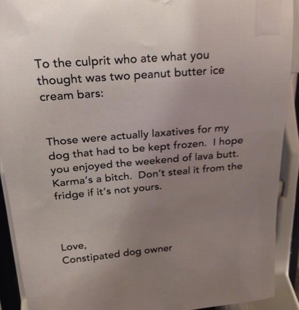 Don't Steal It From The Fridge 