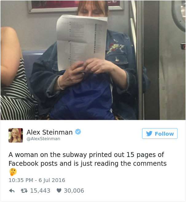 This Woman On The Subway