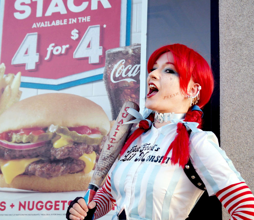 My Love Letter To Wendy's Twitter Sass: Wendy Quinn Cosplay Mashup My Love Letter To Wendy's Twitter Sass: Wendy Quinn Cosplay Mashup