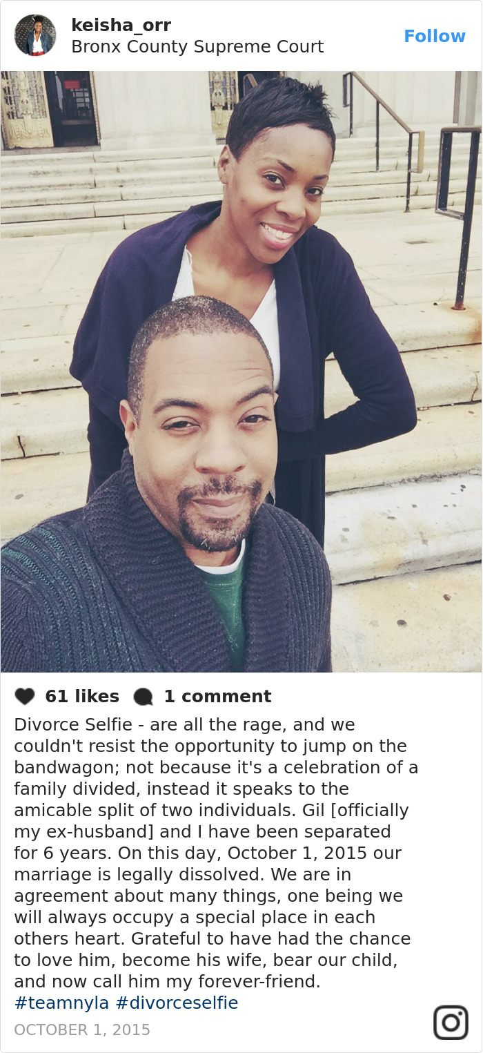 Divorce Selfie