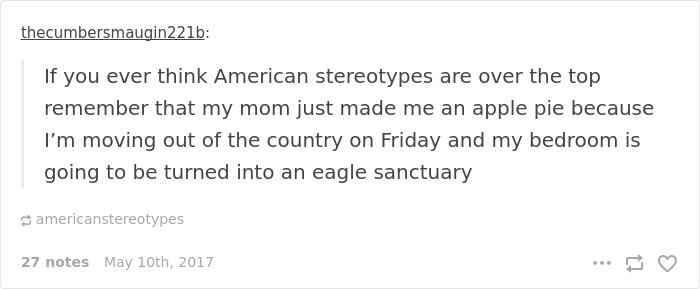 Mocking Americans Stereotypes