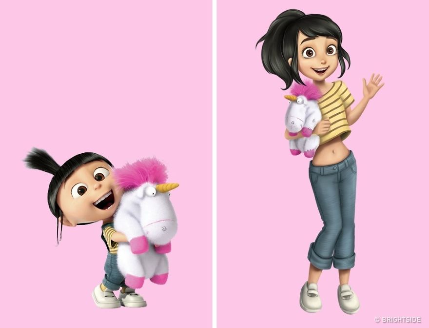 Cartoon Characters Now As Adults