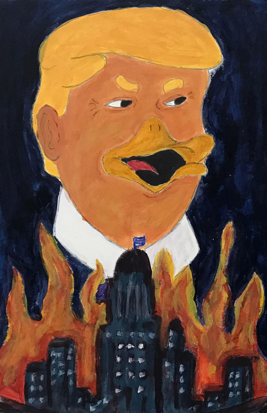 Art Students Speak Truth To Trump