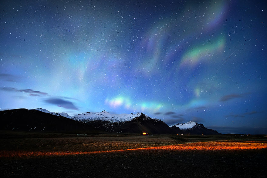 "stardust" - Aurora Borealis