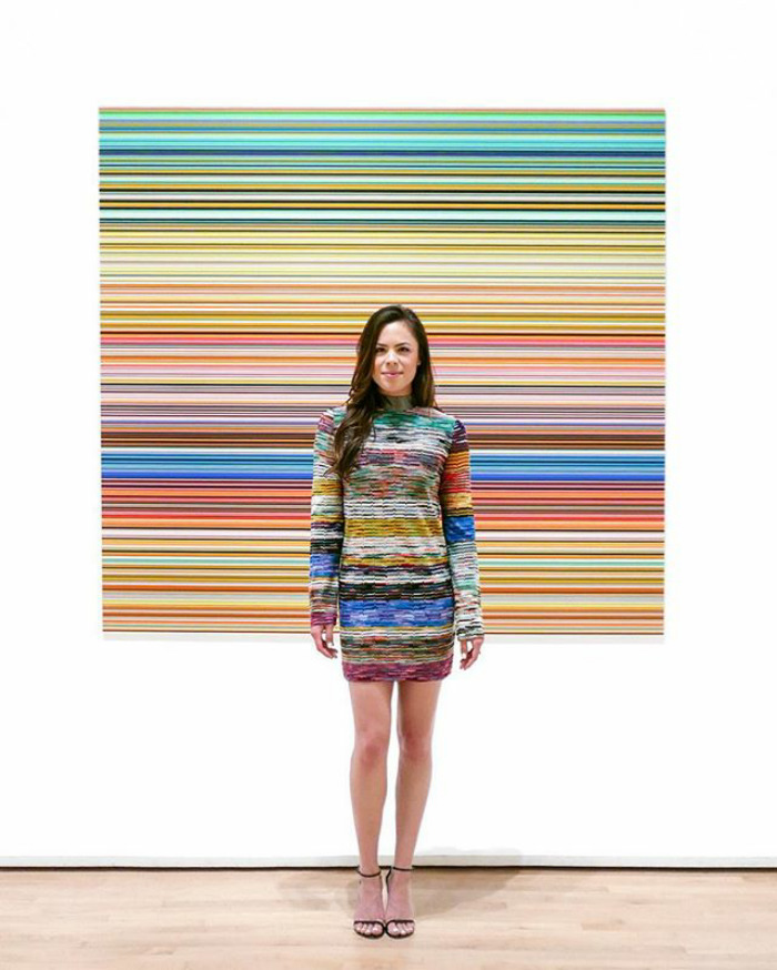 All Lined Up With Gerhard Richter At