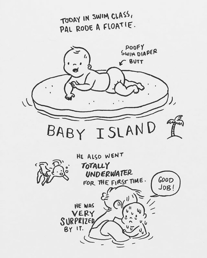 Baby Island Is A Great Idea For A Sitcom. I've Already Written The First Two Episodes In A Haze Of Sleep Deprivation.