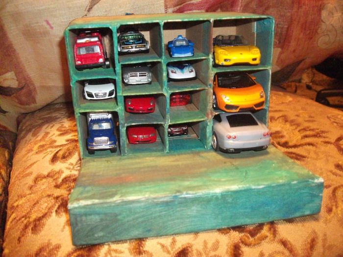 Parking Garage For My Son's Car Collection