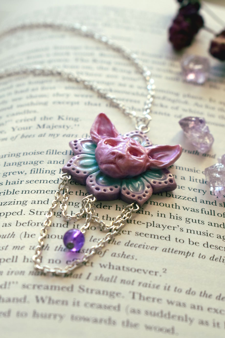 I Make Magical Polymer Clay Jewelry That Is Taken Out Of My Fantasy Worlds