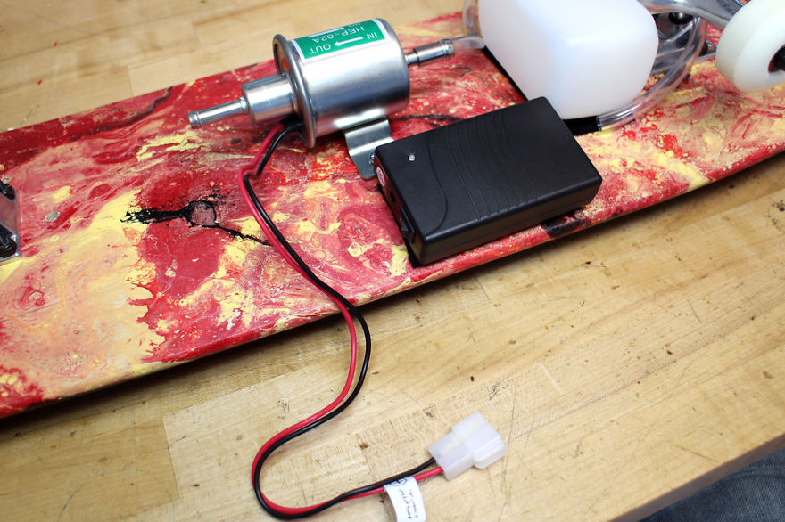 I Made A Flamethrower Skateboard And You Can Make One As Well