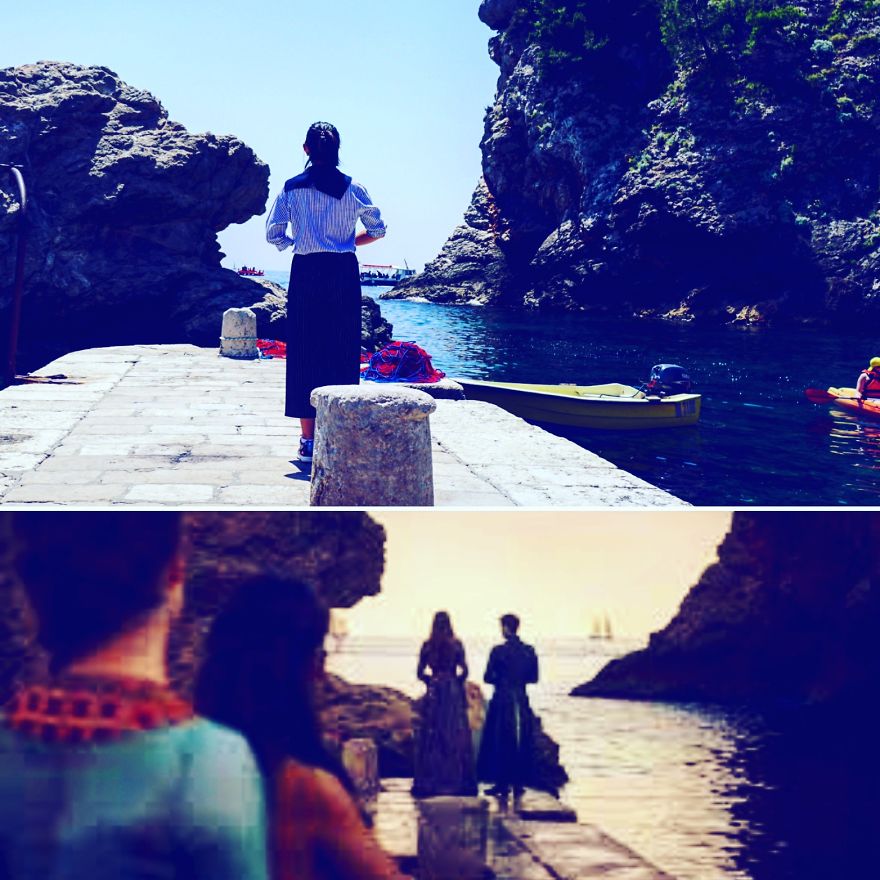 My Husband And I Decided To Recreate Moments Of Game Of Thrones Shot In Dubrovnik